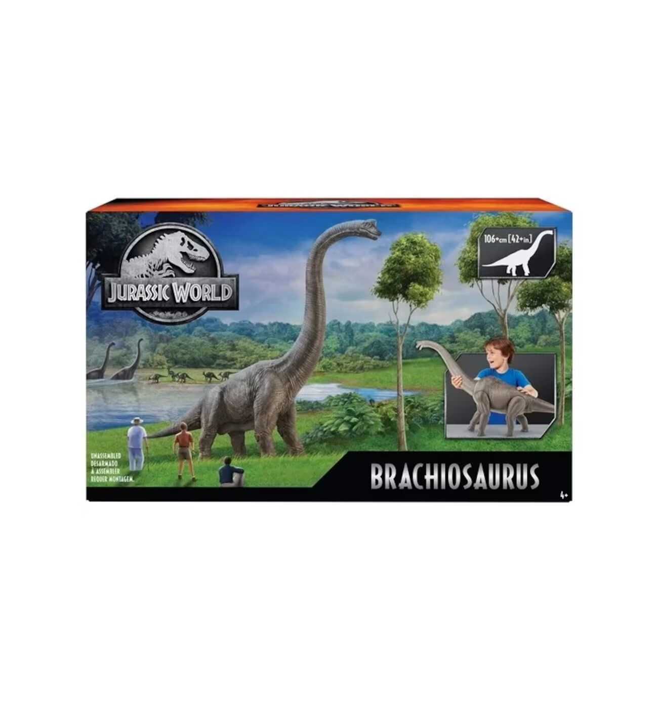 MATE-HFK04  JURASSIC WORLD BRACHIOSAURUS FIGURU 1