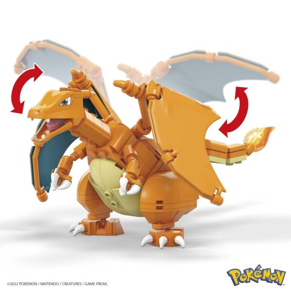 MATE-GWY77 MEGA POKEMON CHARIZARD FIGURU 6