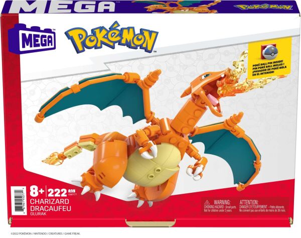 MATE-GWY77 MEGA POKEMON CHARIZARD FIGURU 6