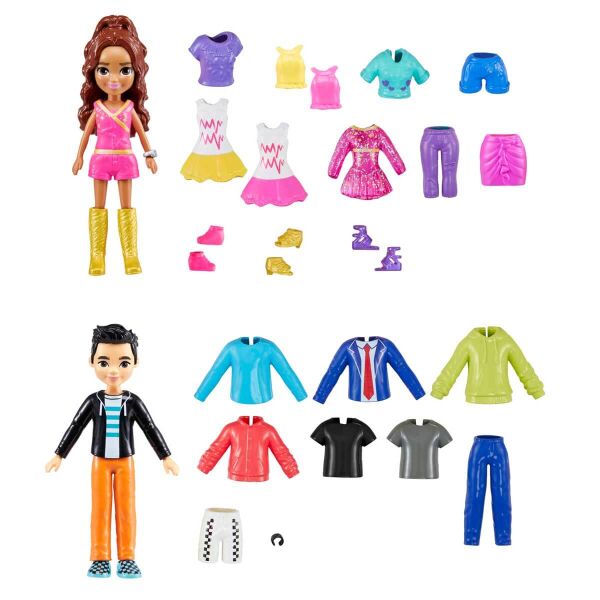 MATE-HKW10 POLLY POCKET VE ARKADASLARI KOMBIN EGLENCESI 6