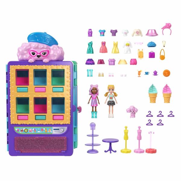 MATE-HKW12 POLLY POCKET MODA EVI OYUN SETI 3