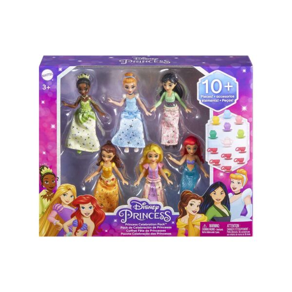 MATE-HLW91 DISNEY PRENSES BEBEKLERI 6 LI SET 4