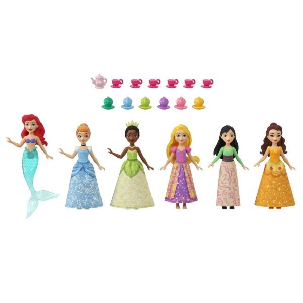 MATE-HLW91 DISNEY PRENSES BEBEKLERI 6 LI SET 4