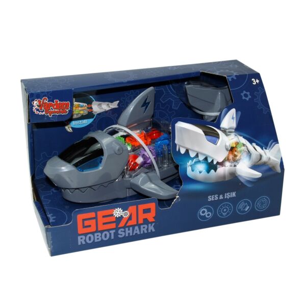 VAR-WK-S-2A ISIK MUZIK HAREKETLI SHARK ROBOT 24