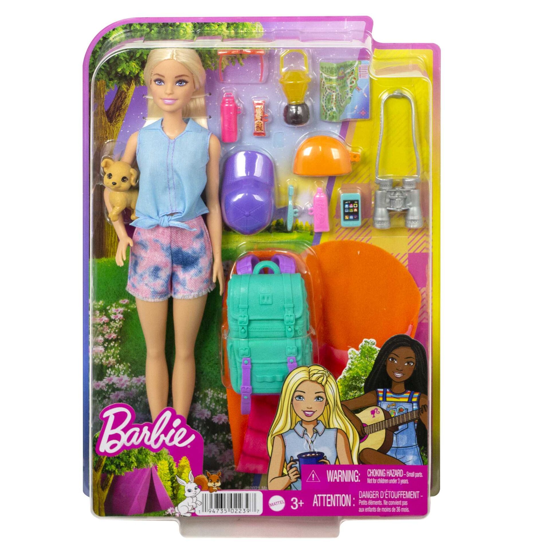 MATE-HDF73 BARBIE KAMPA GIDIYOR OYUN SETI 4