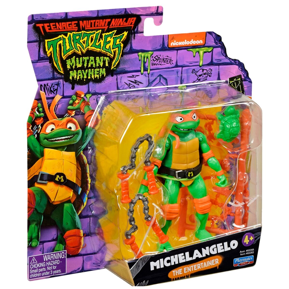 GPH-TU805400-83269 TMNT AKSIYON FIGURLER MICHELANGELO 12