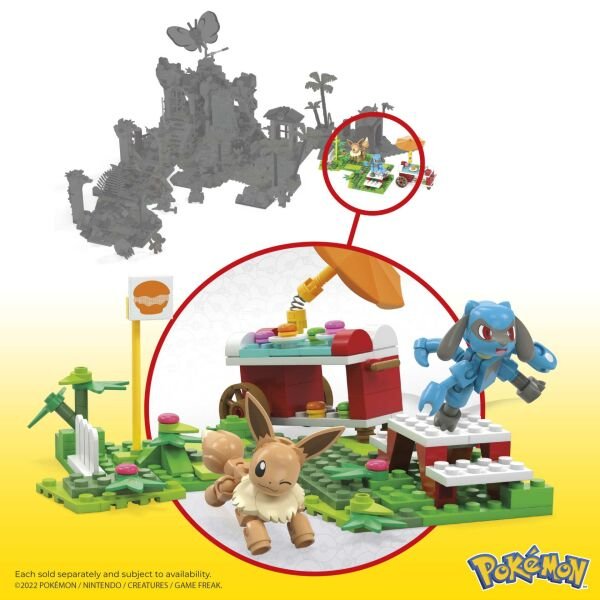 MATE-HDL80 MEGA POKEMON ADVENTURE BUILDER PIKNIK SETI 6