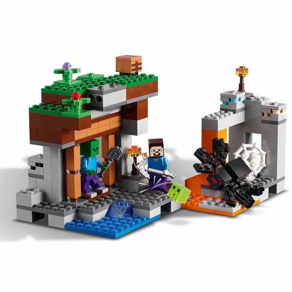 ADOL-LMN21166 LEGO MINECRAFT TERK EDILMIS MADEN 6