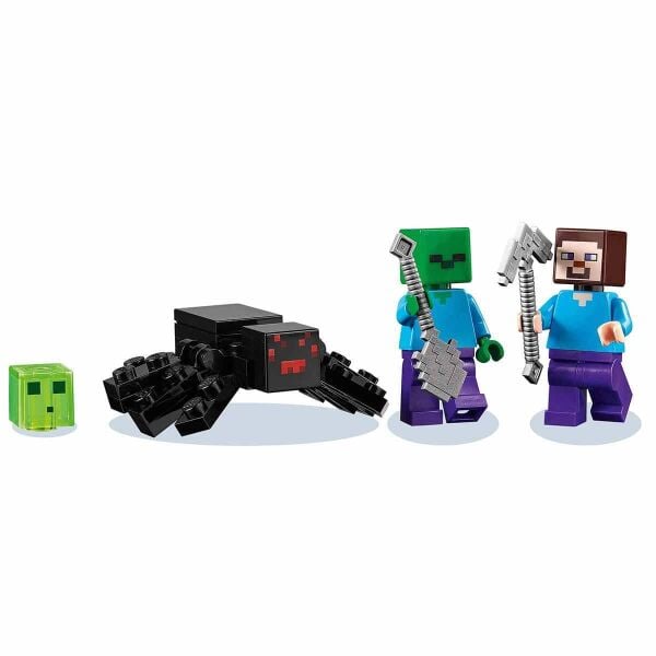 ADOL-LMN21166 LEGO MINECRAFT TERK EDILMIS MADEN 6