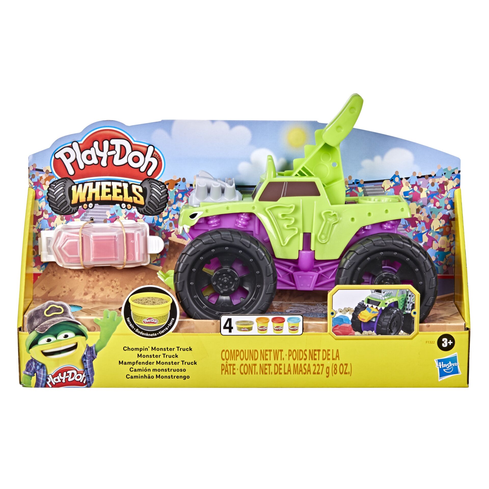 INT-F1322 PLAY-DOH WHEELS CANAVAR KAMYON 2