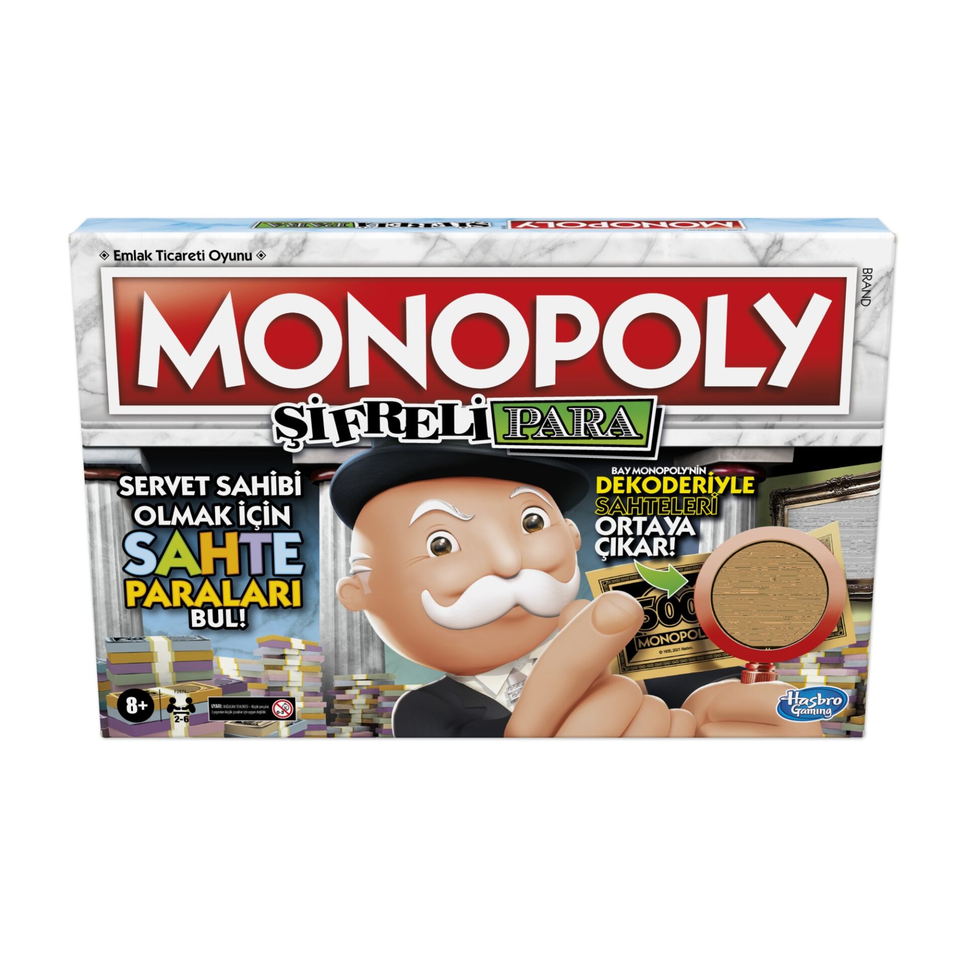 INT-F2674 MONOPOLY SIFRELI PARA OYUNU  6