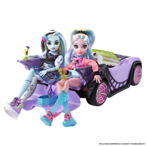 MATE-HHK63 MONSTER HIGH GOSTERISLI ARABALAR 1