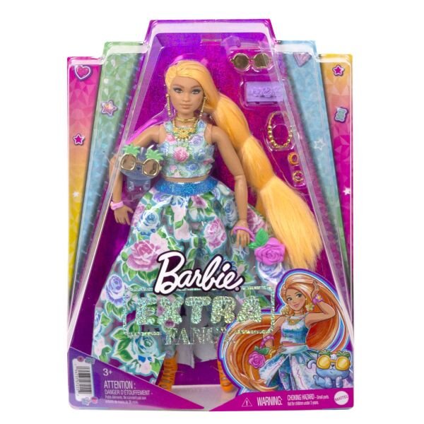 MATE-HHN14 BARBIEEXTRA FANCCY CICEKLI KOSTUMLU BEBEK 4