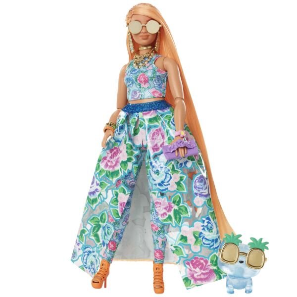 MATE-HHN14 BARBIEEXTRA FANCCY CICEKLI KOSTUMLU BEBEK 4