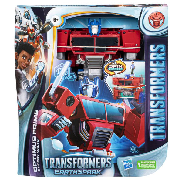 INT-F7663 TRA TRA EARTHSPARK SPINCHANGER OPTIMUS PRIME 4