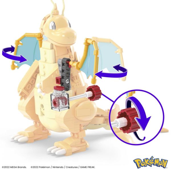 MATE-HKT25 MEGA POKEMON DRAGONITE 6