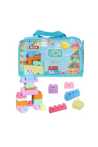 TO-2915 PLAY BLOX PASTEL 56 PRC CANTALI LEGO 12