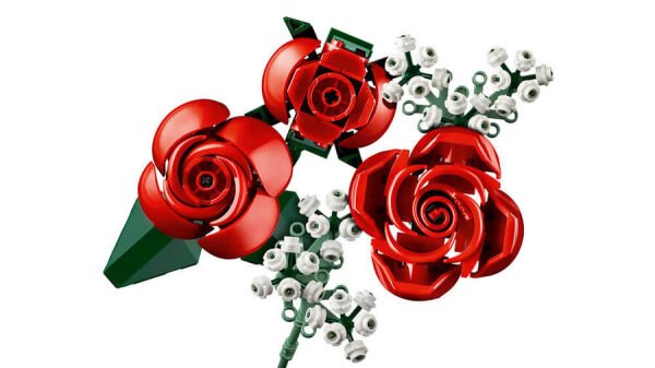 ADOL-LAD10328 BOUQUET OF ROSES 3 STAND