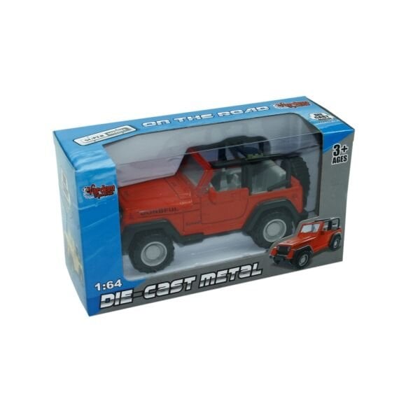 VAR-DOF-1821B-1 KUTULU 1:32 DIE CAST JEEP 72