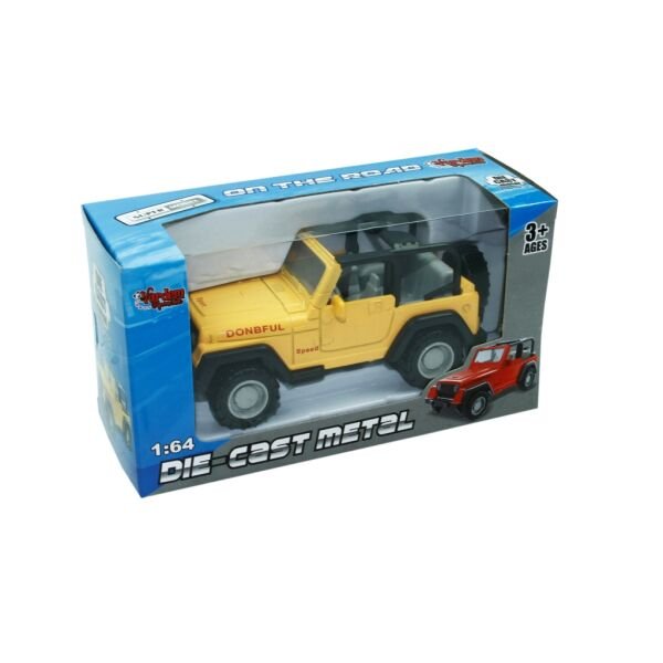 VAR-DOF-1821B-1 KUTULU 1:32 DIE CAST JEEP 72