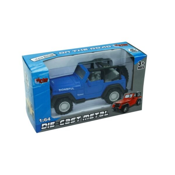 VAR-DOF-1821B-1 KUTULU 1:32 DIE CAST JEEP 72