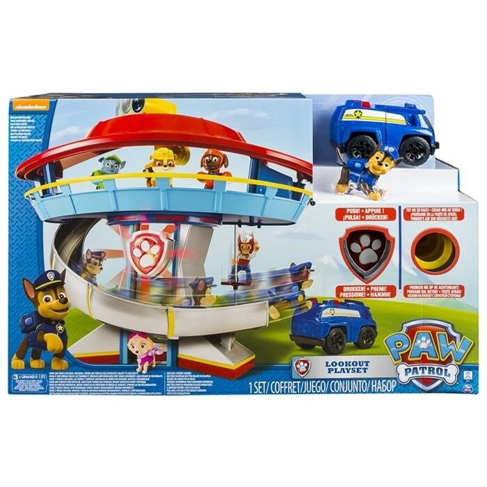 SPIN-6022632 PAW PATROL GOZETLEME KULESI OYN SET 2