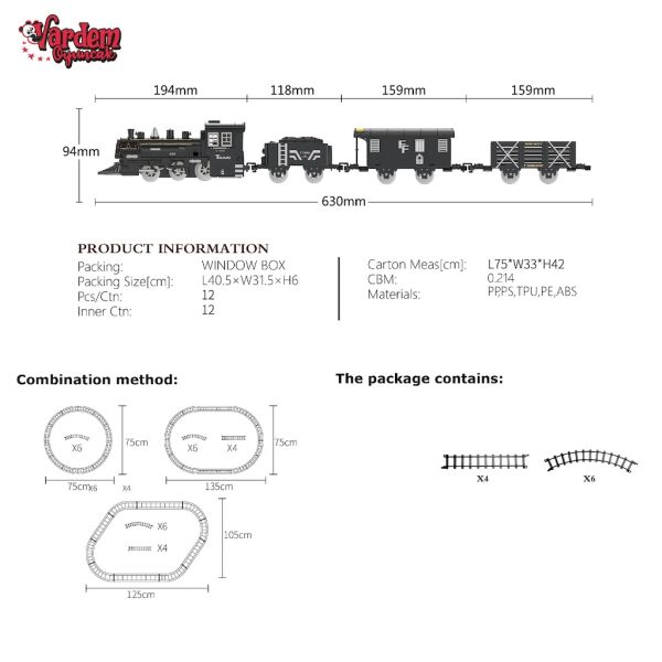 VAR-FF-1603C-4C ISIKLI SESLI BUHARLI TREN 15PRC 24