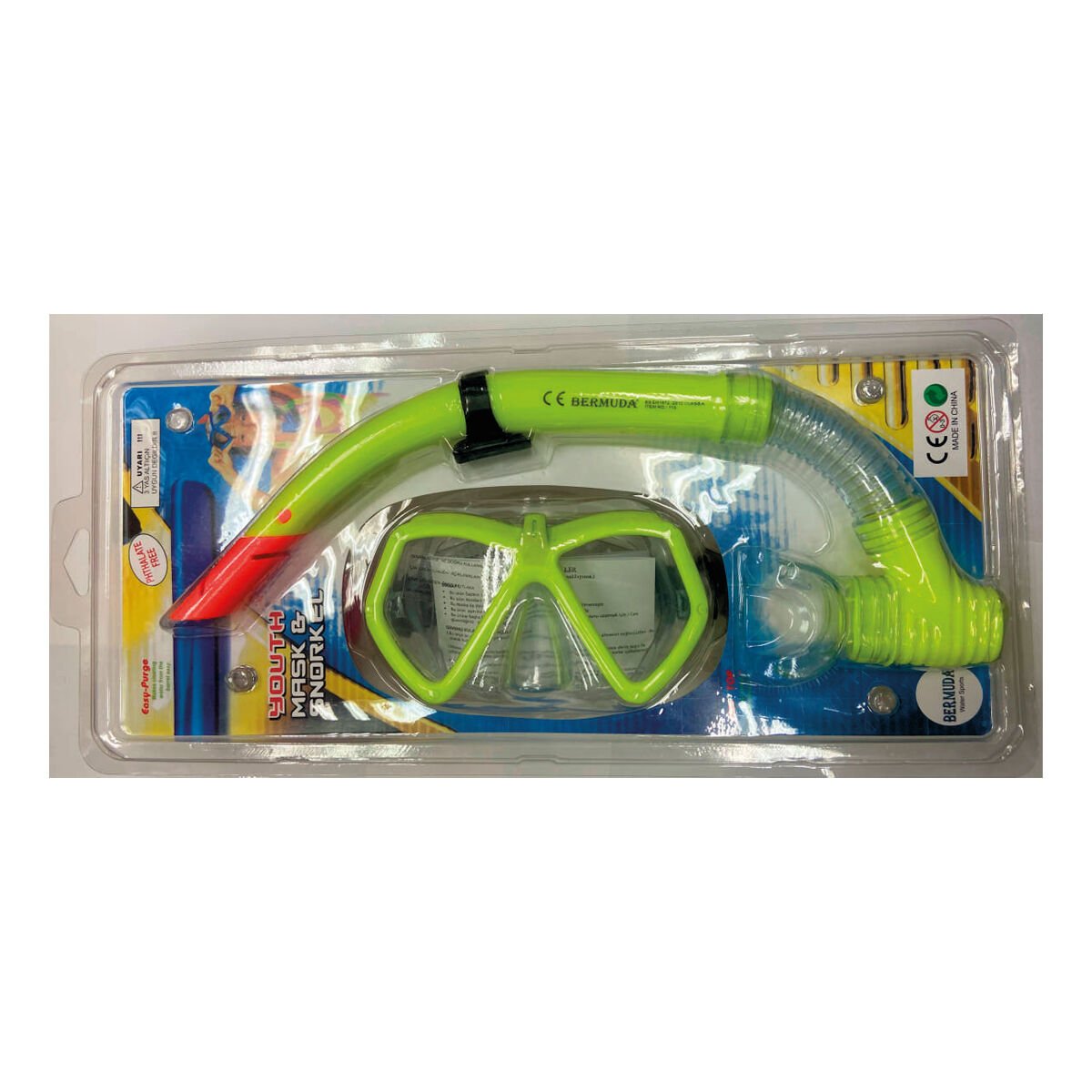 KZLD-2327/113PBH MASKE SNORKEL COCUK (ICBOX12) K 48