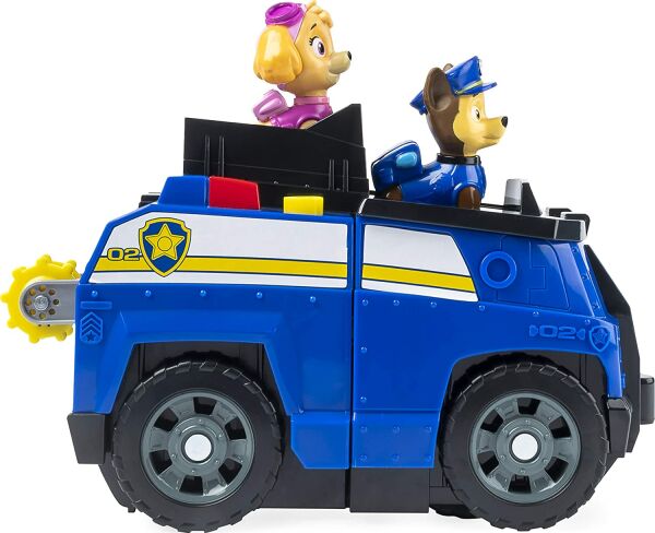 SPIN-6055931 PAW PATROL 2'SI BIR ARADA DONUSEBILEN ARAC 2