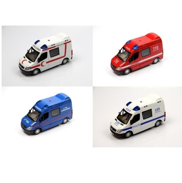 VAR-CP-64465 ISIKLI SESLI 1:32 2 ASS AMBULANS ITFAIYE 48