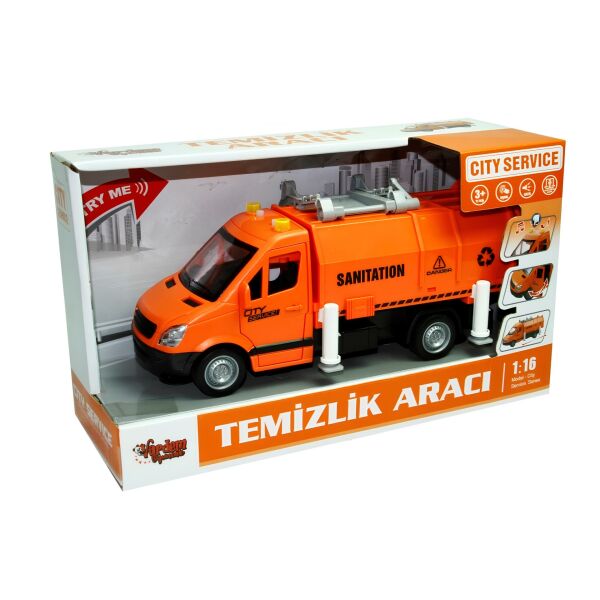 VAR-WY592A/WY592B 1:16 SURT ISIKLI SESLI TEMIZLIK ARACI 24