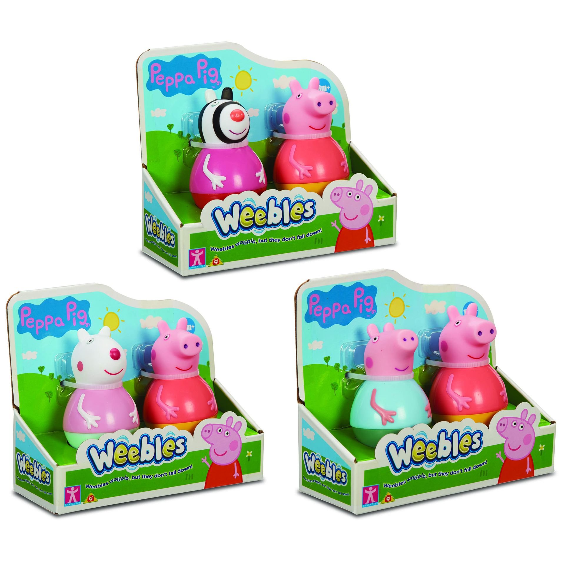 GPH-WE000000/7666 WEEBLES PEPPA PIG 2 LI PAKET 6