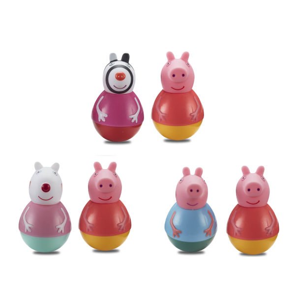 GPH-WE000000/7666 WEEBLES PEPPA PIG 2 LI PAKET 6