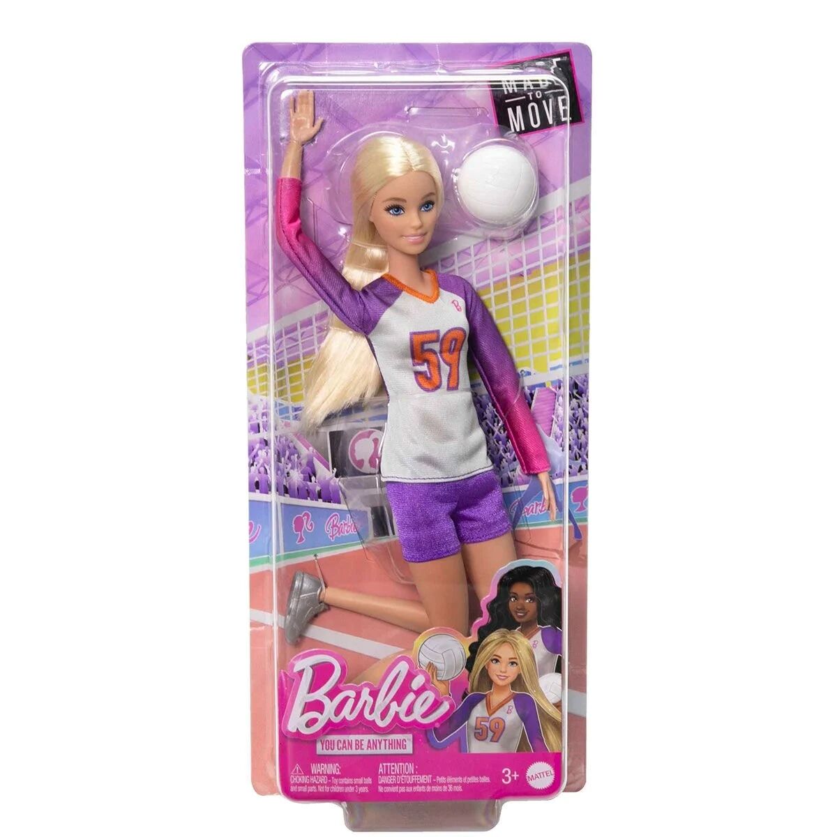 MATE-HKT72 BARBIE SPORCU BEBEK 6