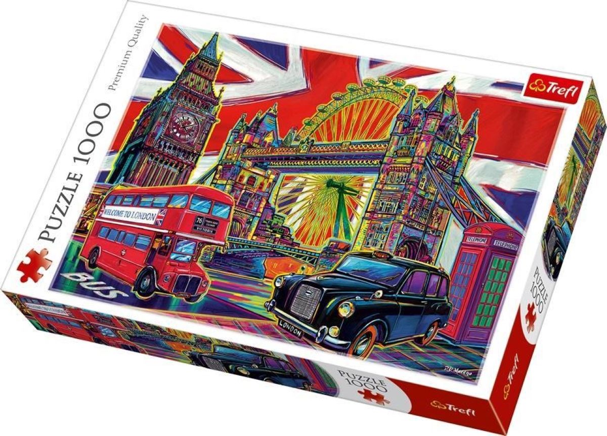 HD-10525 TREFL 1000 COLOURS OF LONDON