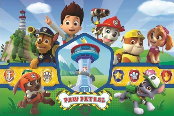 HD-16351 TREFL 100 PAW PATROL HEROES TEAM 12