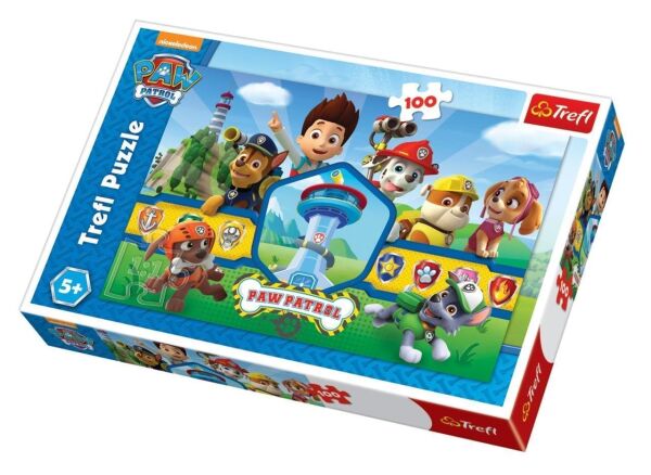 HD-16351 TREFL 100 PAW PATROL HEROES TEAM 12