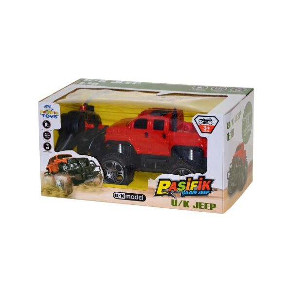 PSF-168-C24/25 1:18 UZK KUM SARJLI JEEP 24