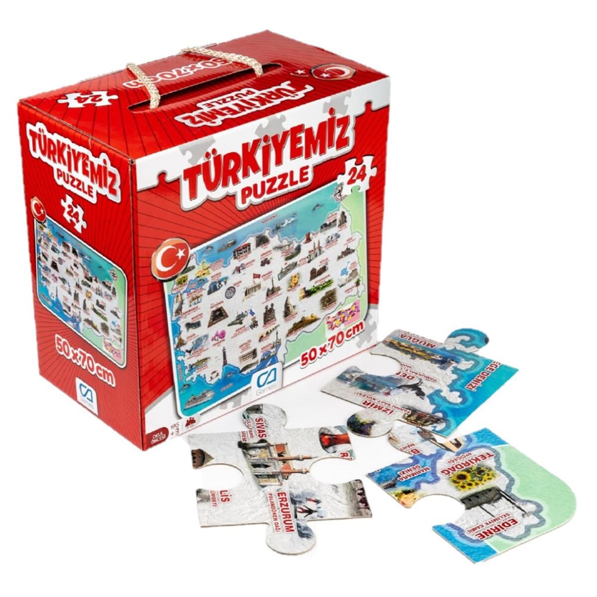 CAO-5079 TURKIYEMIZ YER PUZZLE 12