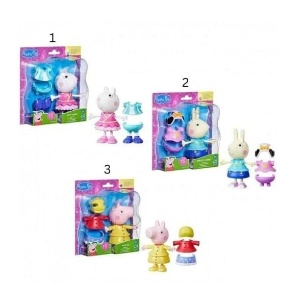 INT-F8859 PEPPA AND FRIENDS DRESS UP AST 4