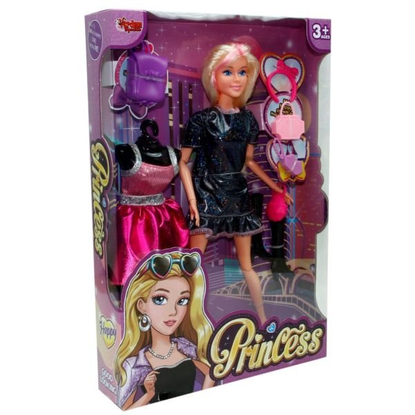 VAR-WG-66813 KUT YEDEK ELBISELI MODA BARBIE 24