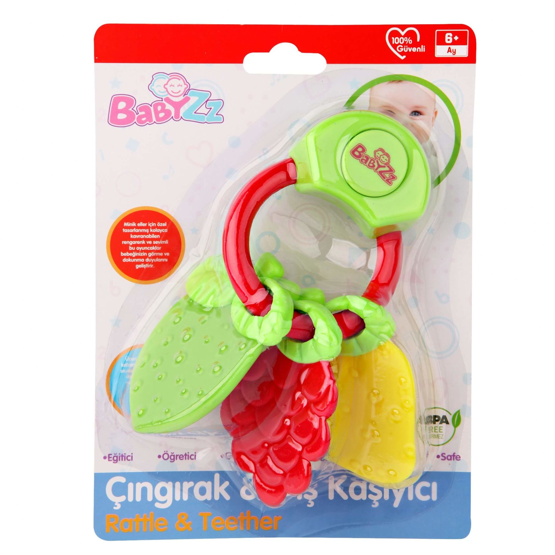 ENF-KNZ-30200 BABYZZ RENKLI MUZIKLI MEYVE DISLIK 24