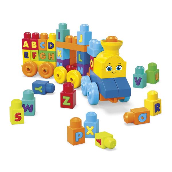 MATE-FWK22 MEGA BLOKS MUZIKLI ALFABE TREN 2