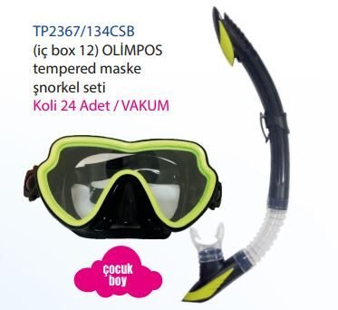 KZLD-TP2367/134CSB MASKESNORKEL TEMPR ICB12 VAK 24