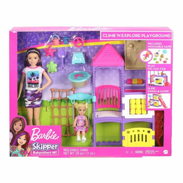 MATE-GHV89 BARBIE BEBEK BAKICISI SKIPPER PARKTA 3